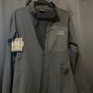 Mens Realtree 1/4 Zip pullover